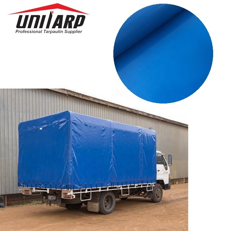 610gsm PVC Coated Tarpaulin Container Replacement Tarps Roll Off Dumpster Cover