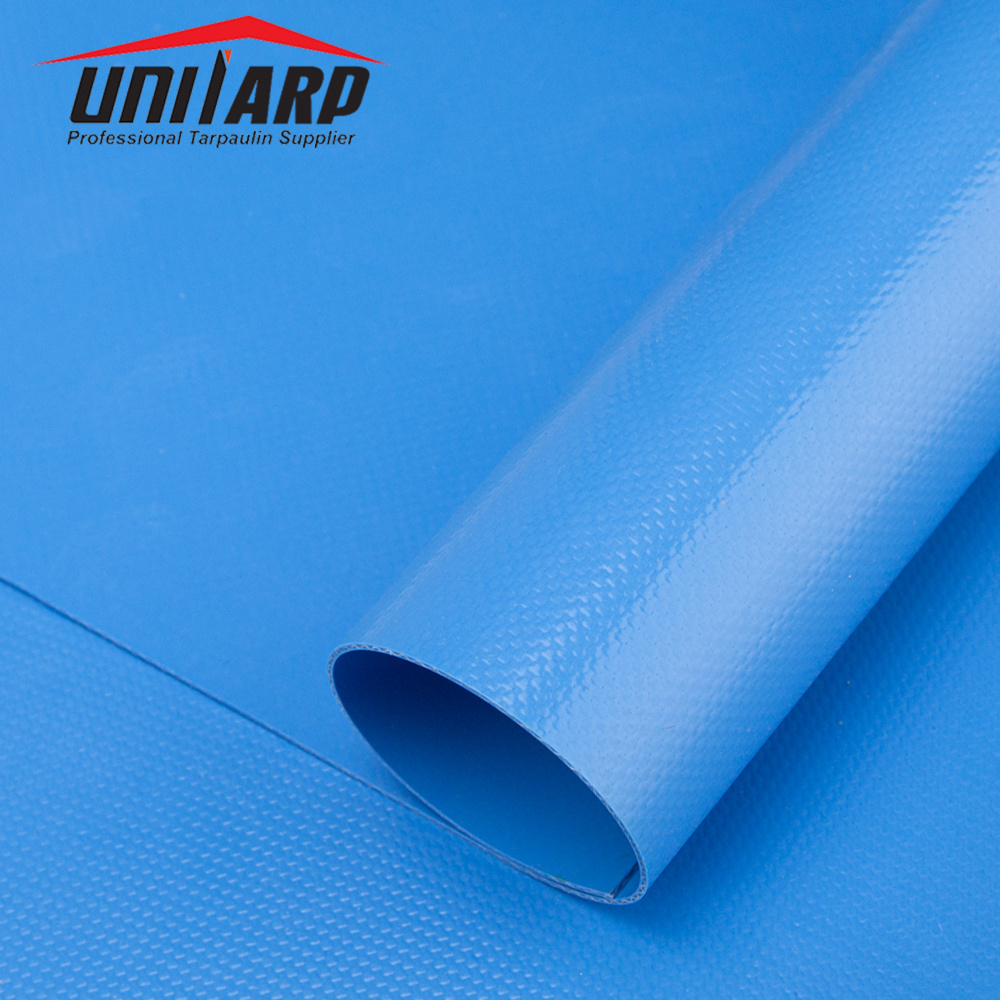 10 Feet PVC Rolls 18oz 610gsm Woven Knife Coated Semi-coating PVC Tarpaulin Material