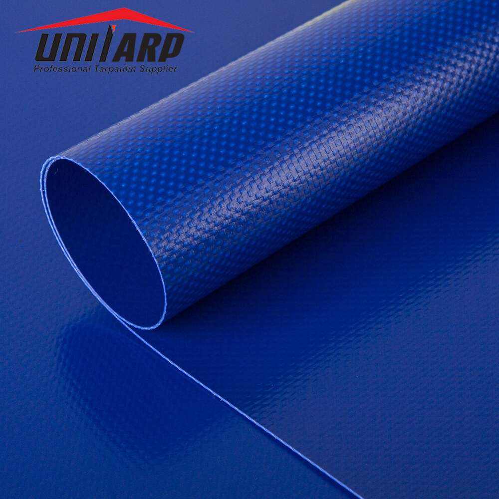 10 Feet PVC Rolls 18oz 610gsm Woven Knife Coated Semi-coating PVC Tarpaulin Material