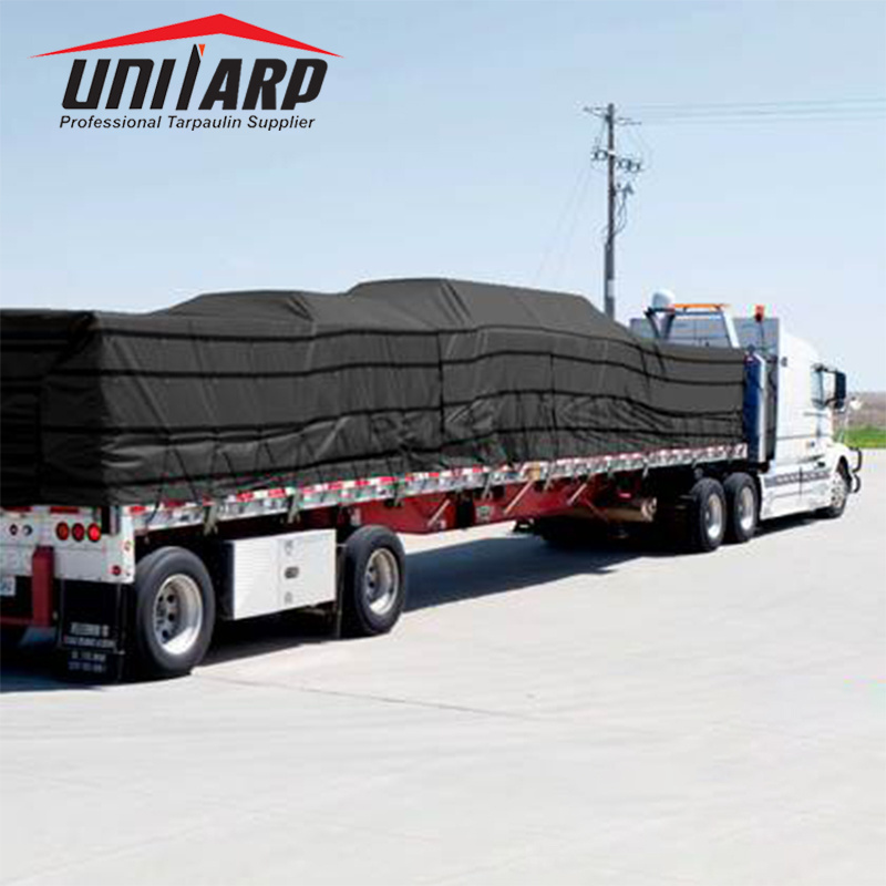 Custom Wholesale Lightweight 14oz 18oz Lumber Tarp 24ftx27ft 8' Drop Flatbed Truck Tarps