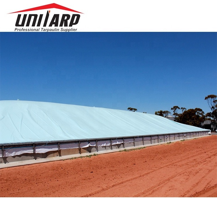 Plastic Hay Cover Bunker Silage Cover Outdoor Cover for Corn, Wheat, Grain