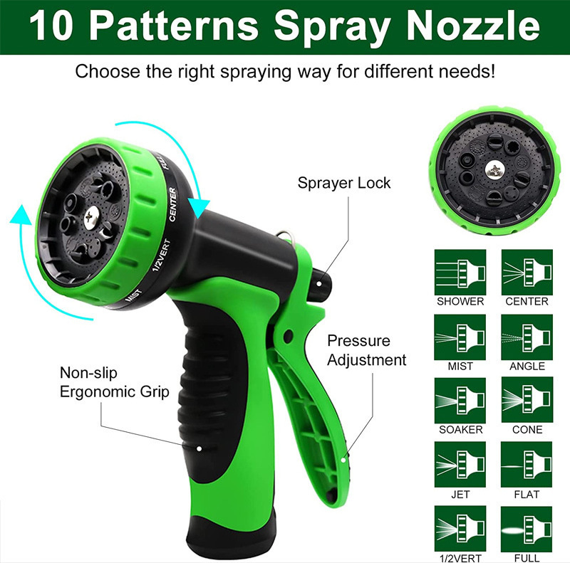 TAK Hot Sales Cheap Magic Hose Expandable Water Spray Gun Garden Water Hose Pipe