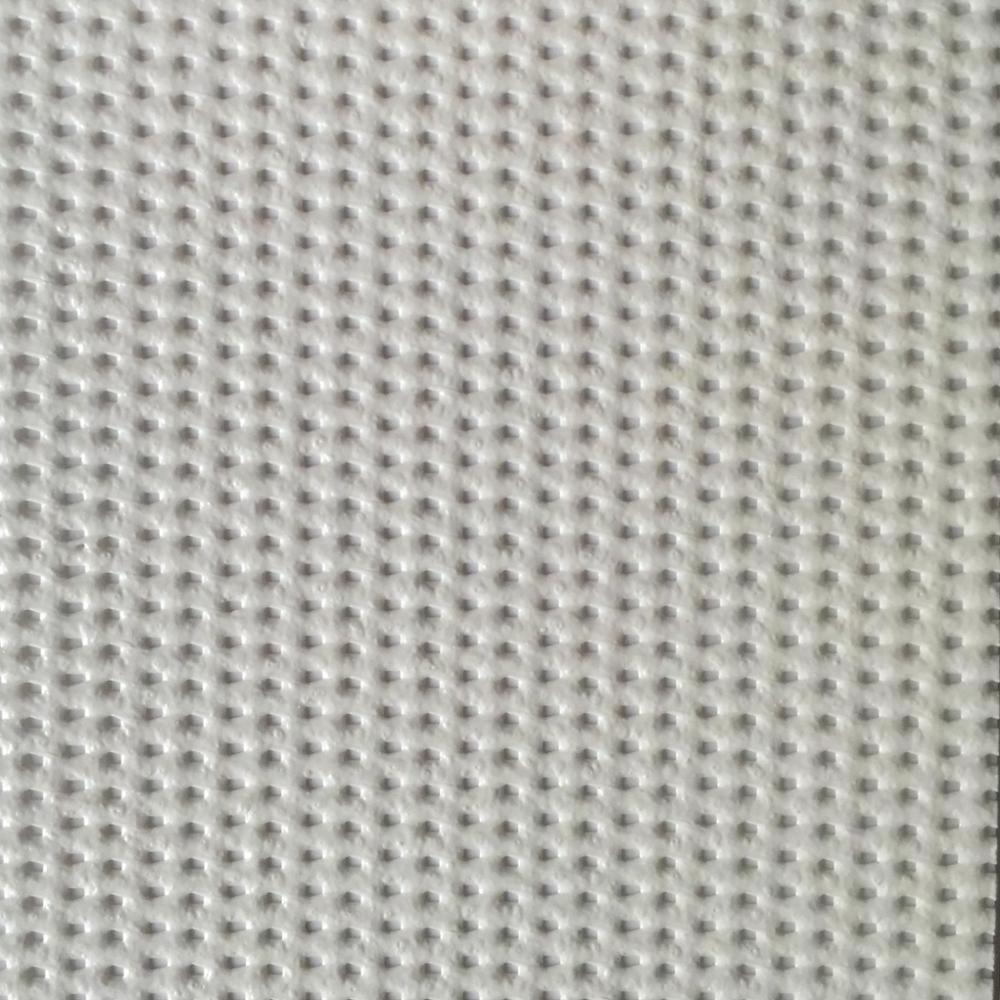 Heavy Duty White Waterproof PVC Vinyl Coated Polyester 500gsm Mesh Fabric for Outdoor Furniture