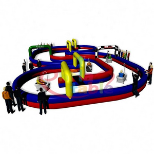 Inflatable Go Kart Track / Inflatable Race Track / Racing Inflatable Track For Quad Bikes