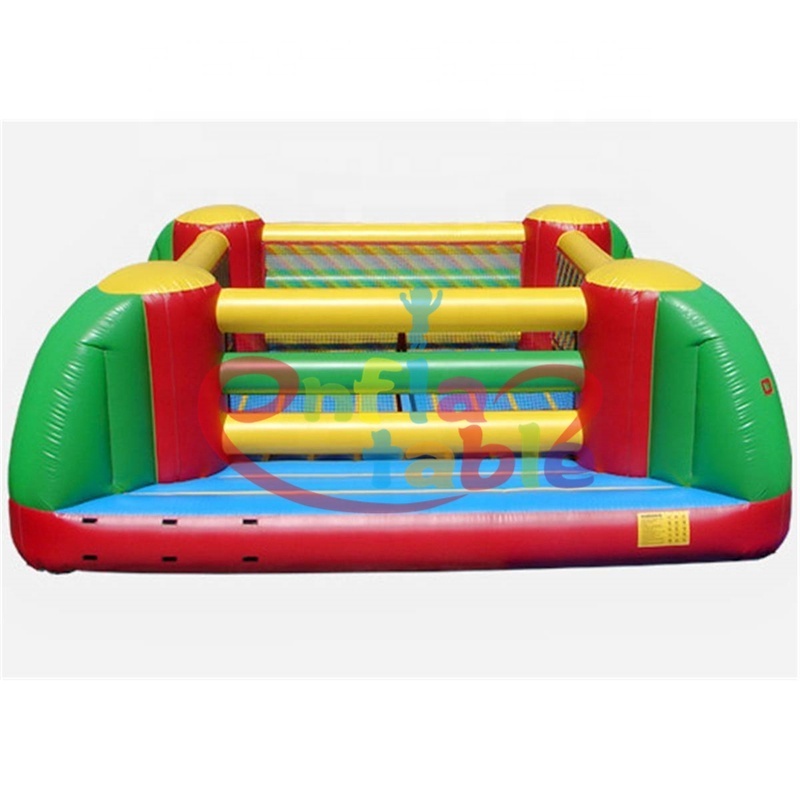 Inflatable Bouncer ing Wrestling Ring / Kids Inflatable Boxing Bouncer Games