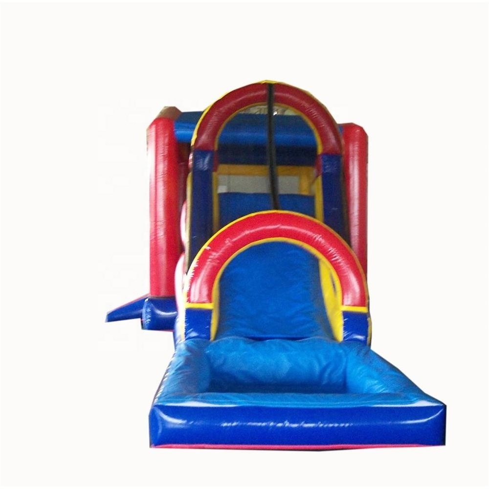 Hot Sale Commercial  Kids Party Rentals Small Pool Inflatable Bounce House Water Slide