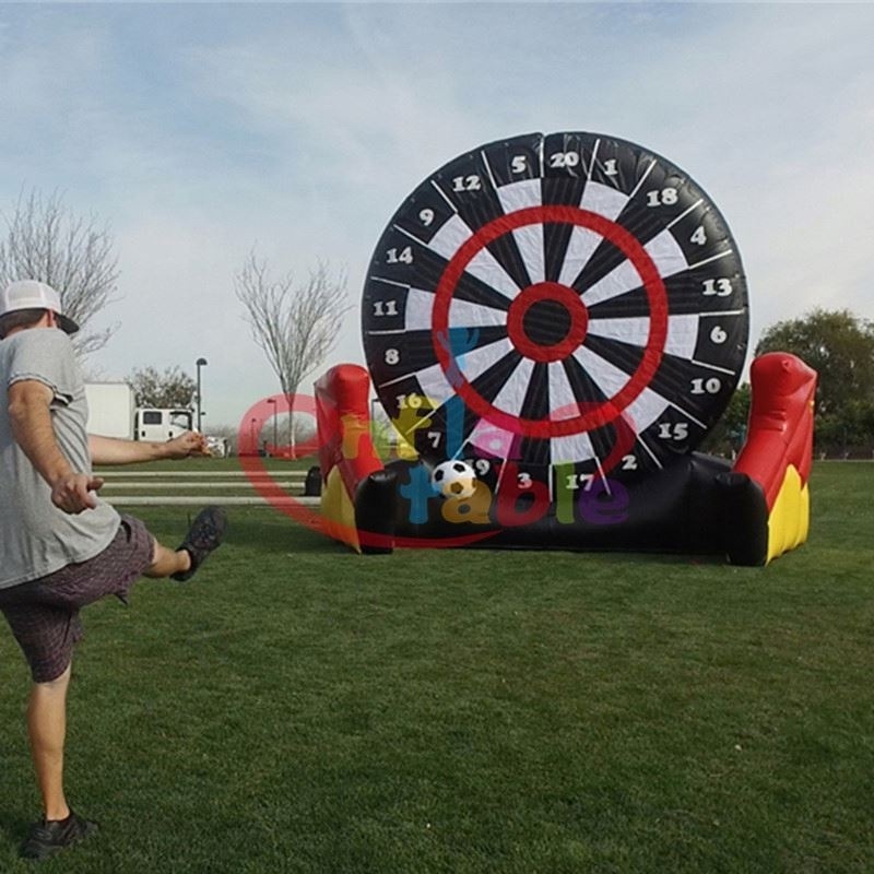 Foot Dartboard Inflatable Soccer Dart Game/ Inflatable Football Darts For Sale