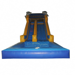 Large Attractive PVC Tarpaulin Adult Jumpers Bounce Water Slide Commercial Giant Waterslide for Sale