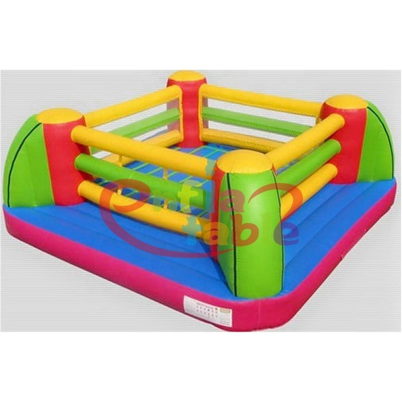 Inflatable Bouncer ing Wrestling Ring / Kids Inflatable Boxing Bouncer Games