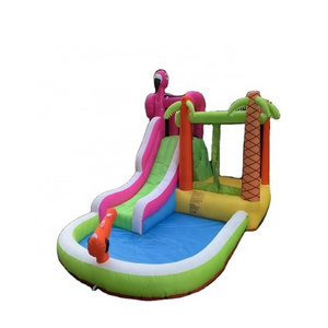 Toboggan Gonflable Backyard Commercial Kid Castle Bouncy Jumping Bounce House Water Slide With Swimming Pool Inflatable Bouncer