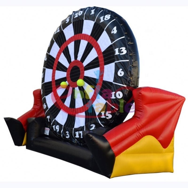 Foot Dartboard Inflatable Soccer Dart Game/ Inflatable Football Darts For Sale