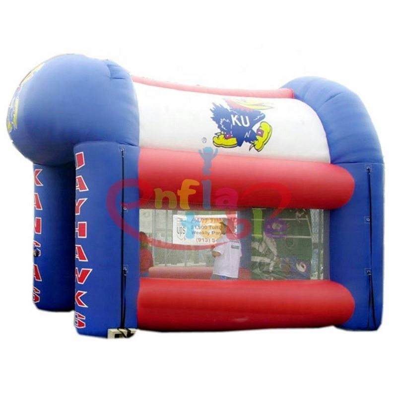 Inflatable Football Shooting Target Game For Event/Inflatable Speed Cage/Inflatable Training Soccer Court For Kids