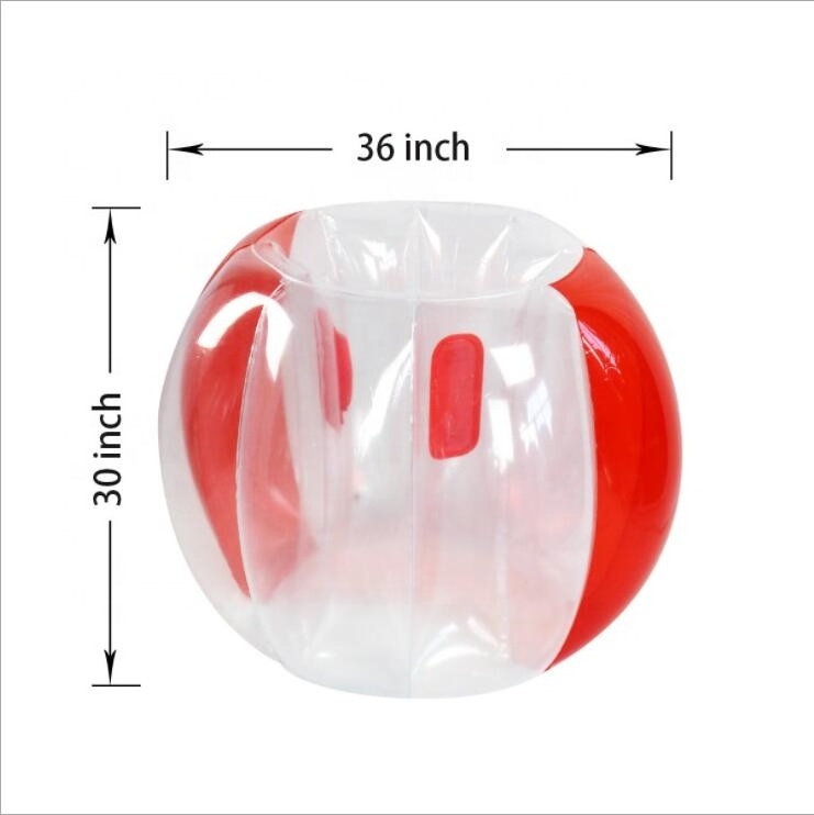 New Sport Pop Up Inflatable PVC Bubble Bumper Balls Inflatable Human Wearable Ball For Kids Adults