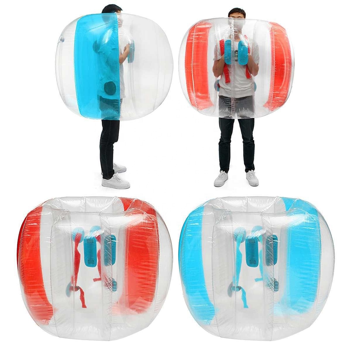 New Sport Pop Up Inflatable PVC Bubble Bumper Balls Inflatable Human Wearable Ball For Kids Adults