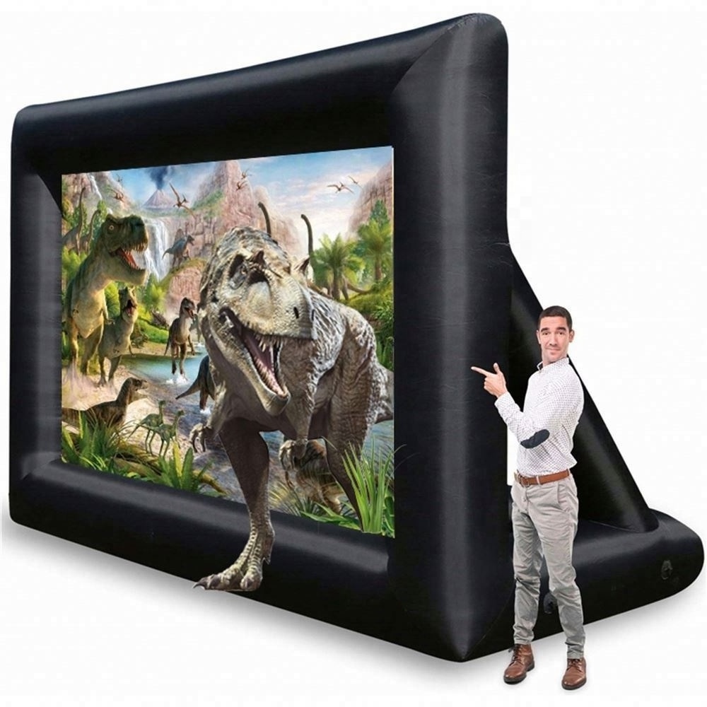 Airscreen Mobill Air Projection Projector Cinema Screens Outdoor Blow Up Movie inflatable floating tv screen