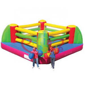 Inflatable Bouncer ing Wrestling Ring / Kids Inflatable Boxing Bouncer Games