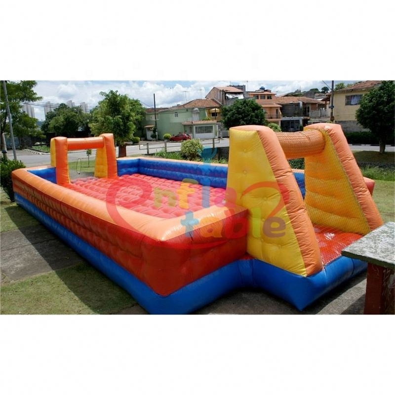 Commercial Sport Games Inflatable Soap Football Arena Inflatable Soccer Field