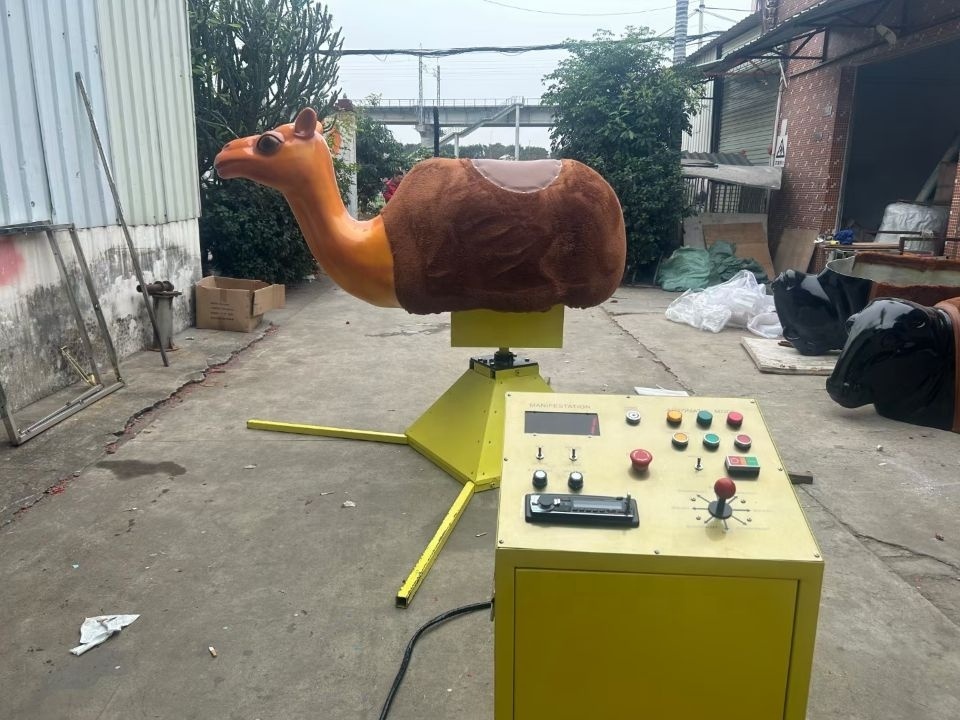 Adult Games Mechanical Camel Riding Inflatable Mechanical Camel Parts/Amusement Park Electric Camel Machine Mechanical Ride Game