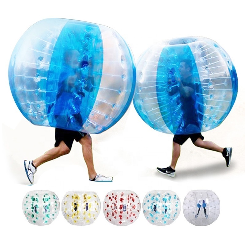 Best Sale Adt Kids Big Bump Football Soccer Bumper Body Ball safe Inflatable  Human Bubble Suit