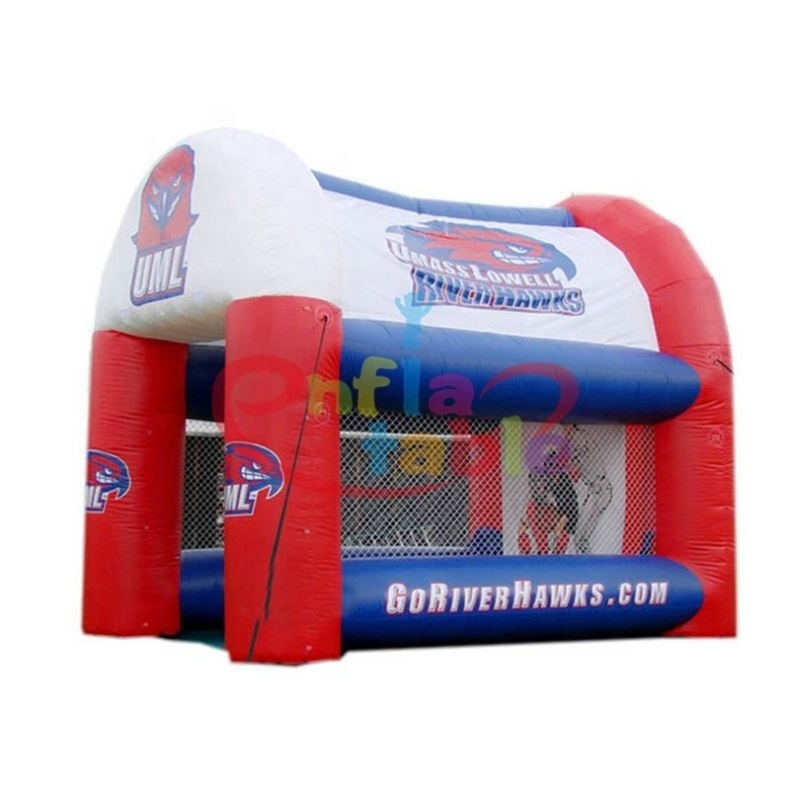 Inflatable Football Shooting Target Game For Event/Inflatable Speed Cage/Inflatable Training Soccer Court For Kids