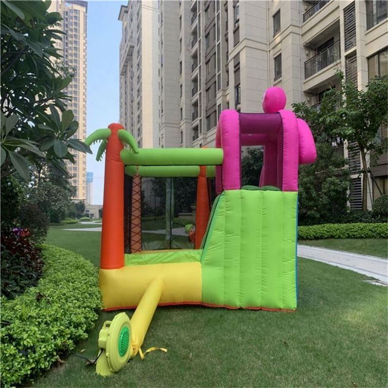 Toboggan Gonflable Backyard Commercial Kid Castle Bouncy Jumping Bounce House Water Slide With Swimming Pool Inflatable Bouncer