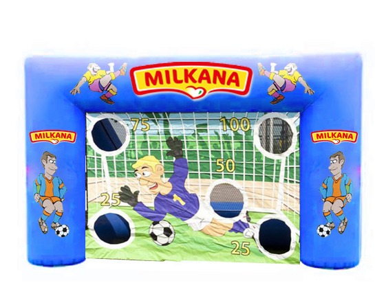 Outdoor Inflatable Soccer Penalty Kick Shootout Speed Challenge Cage Shooting Target Football Sports Games Goals