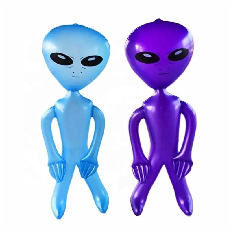 Promotion Party Funny Decorations Cartoon Toys PVC Inflatable Alien Toys