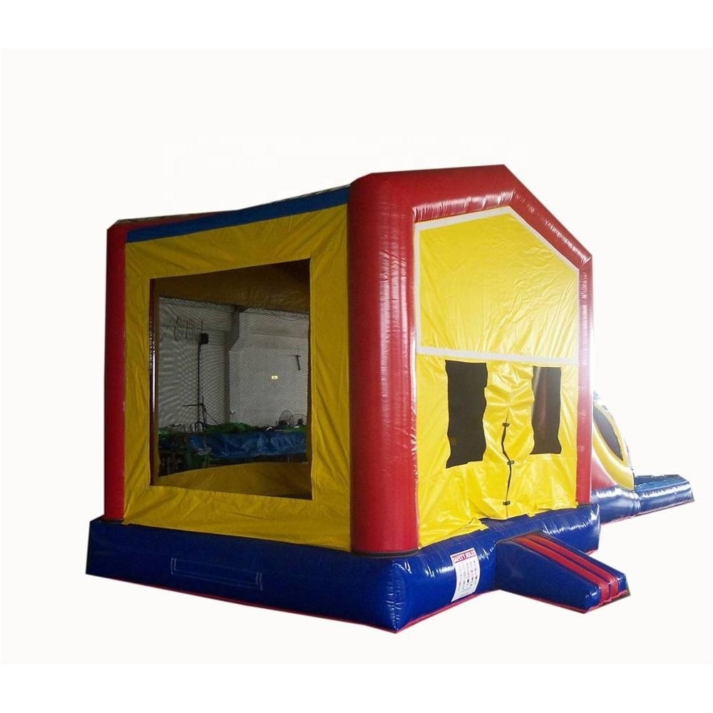 Hot Sale Commercial  Kids Party Rentals Small Pool Inflatable Bounce House Water Slide