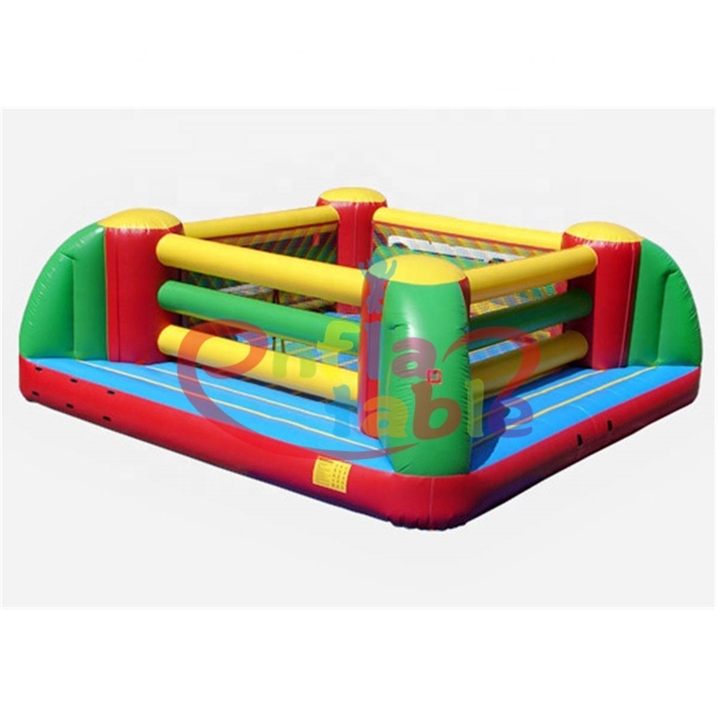 Inflatable Bouncer ing Wrestling Ring / Kids Inflatable Boxing Bouncer Games