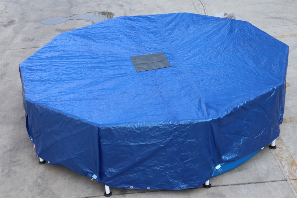 10x10 Weave Rectangle HDPE Tarp Winter Pool Covers inground