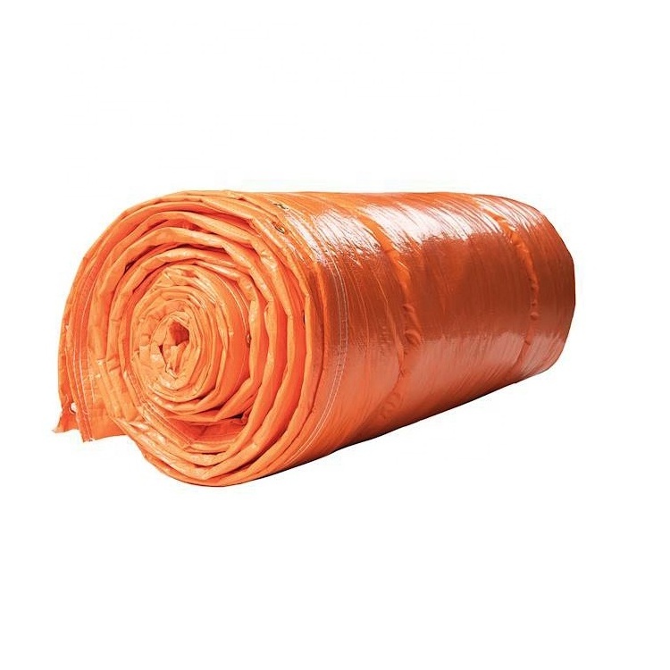 wholesale orange concrete curing tarps Insulated cement curing blankets