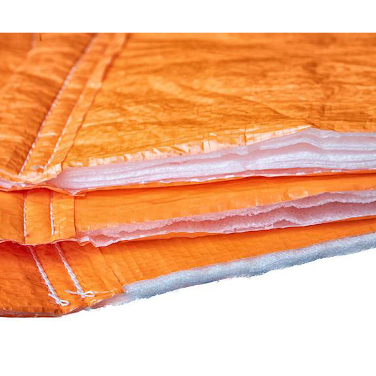 wholesale orange concrete curing tarps Insulated cement curing blankets