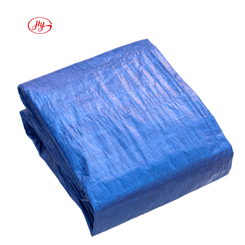 Industrial Waterproof Polyethylene 5-mil Poly Tarp Blue for Garden Furniture Shed Camping