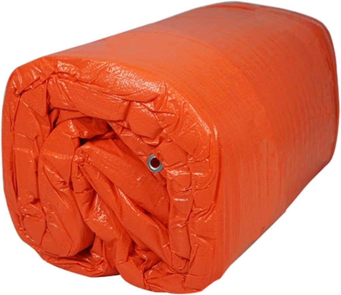 Orange Thermal PE Cold Proof Tarpaulin Heated Concrete Blanket