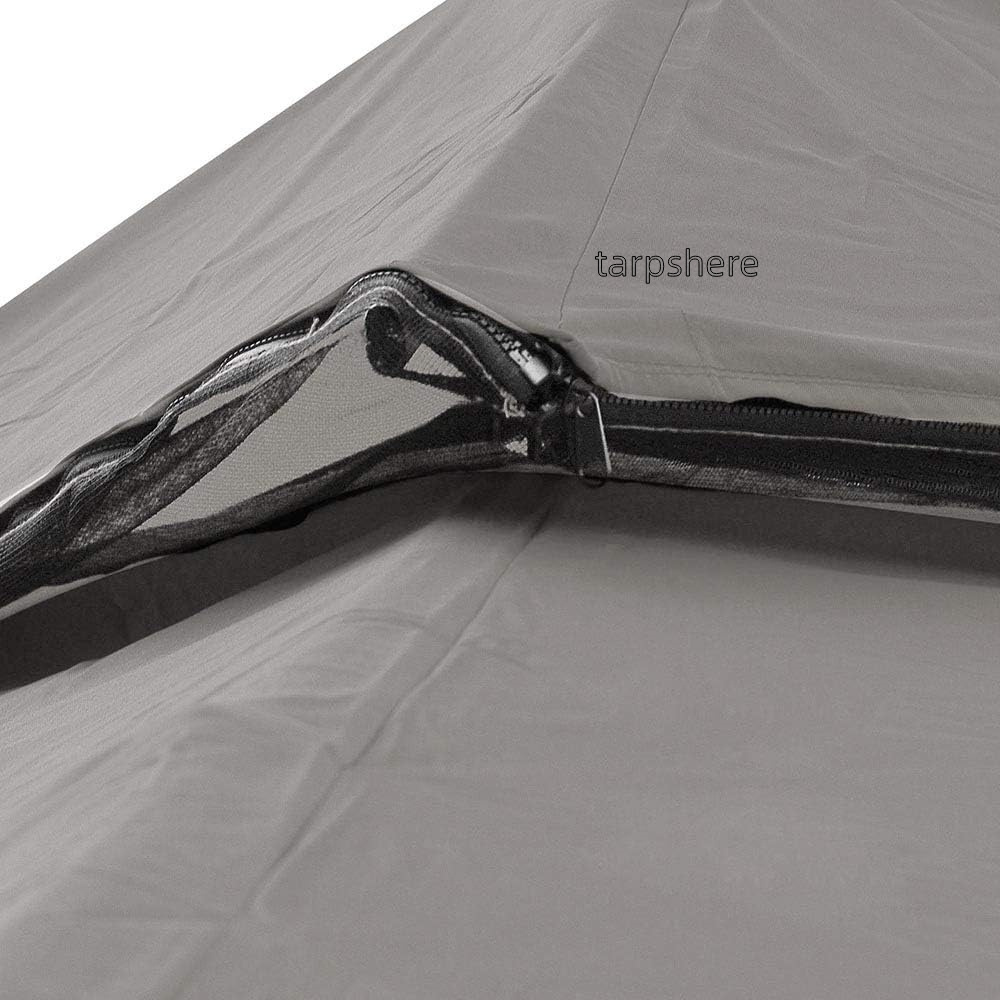 heavy duty 10x10 10x12 ez up pop up covered carport  pergola  tent tarp tarpshere Canopy Top Replacement Cover for grill gazebo