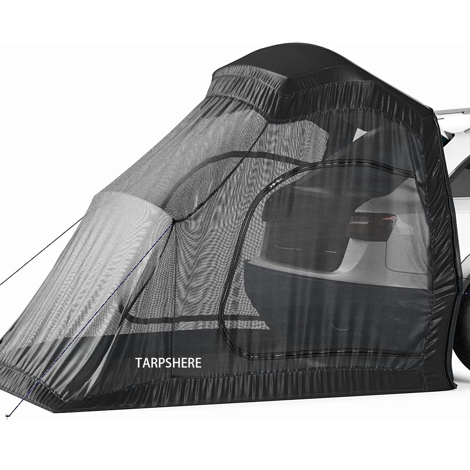 tent for hatchback rear door & tailgate compatible with hatchbacks suvs trucks screen tent with rainfly for camping