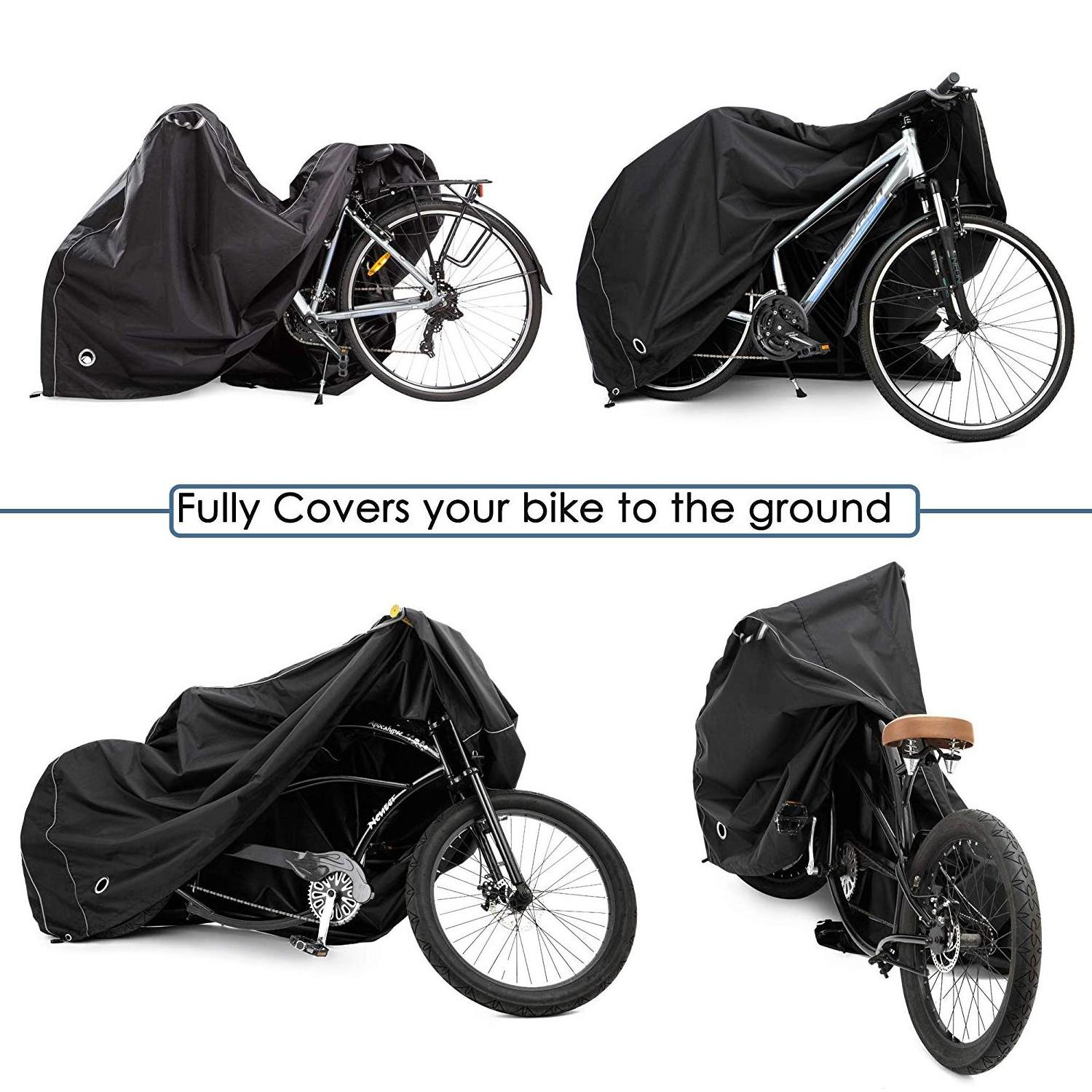 fabric portable bike cover rain sun dust protection for motor bicycle bike cover online outdoor waterproof bicycle cover bike