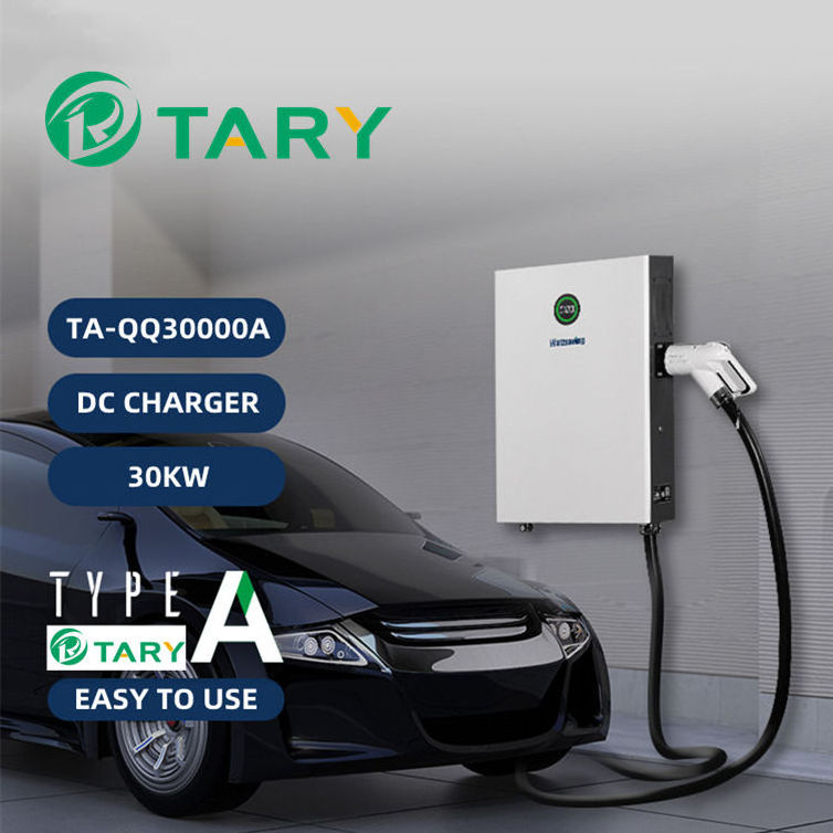 New energy electric Vehicles charger DC 30KW dc ccs solar ev charging station for electric car Wallbox EV Charger Wall mounted