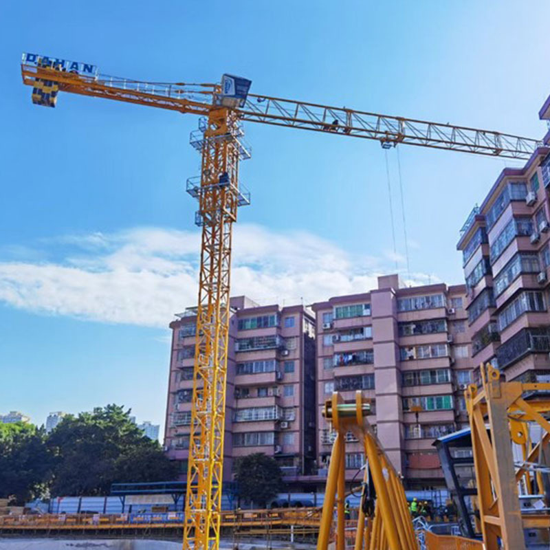 Hot selling construction machine used potain tower crane for sale in korea