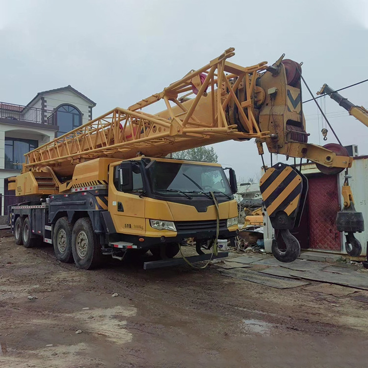 Cheap price 80 ton telescopic crane used 80 ton truck crane for sale