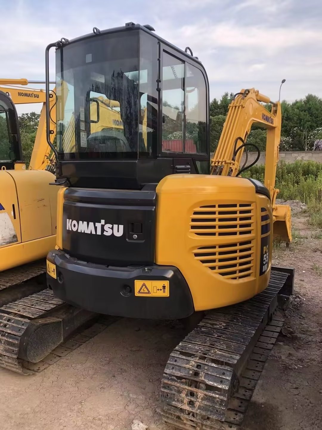 Hot sale good condition 5 ton excavator used Komatsu PC55 used excavator  in stock