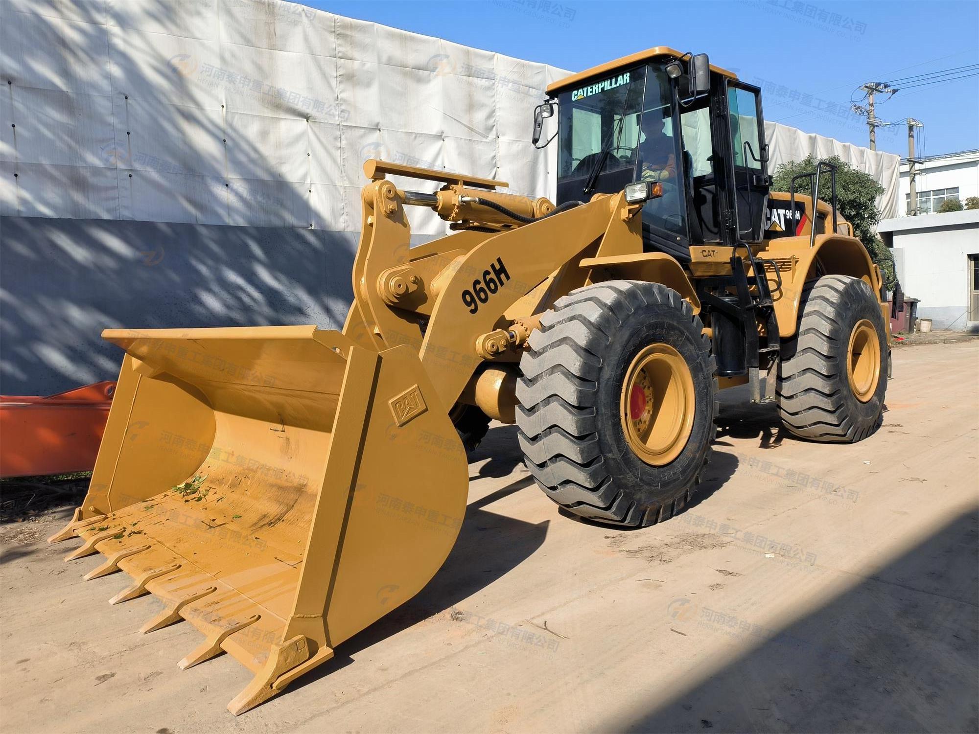 Large cat 966 front end front loaderused caterpillar 966h wheel loader