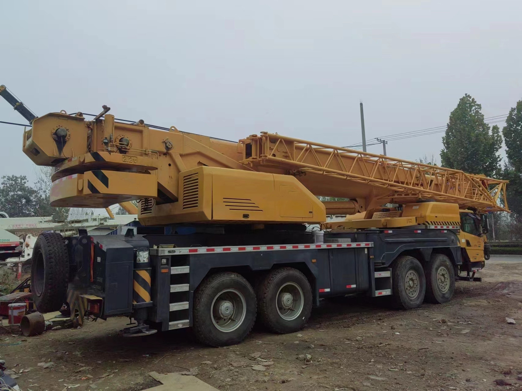 Cheap price 80 ton telescopic crane used 80 ton truck crane for sale