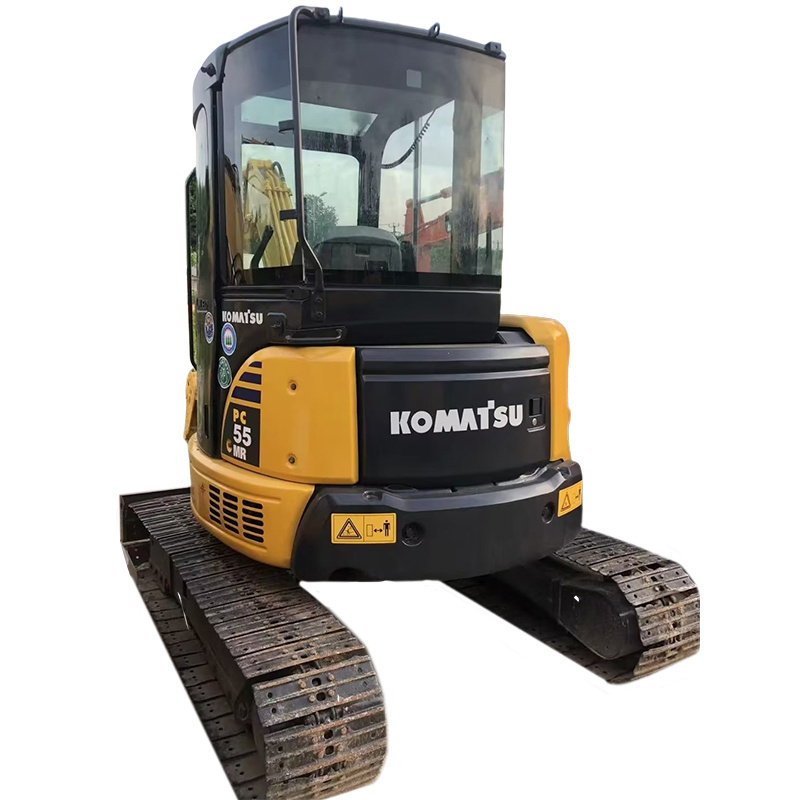 Hot sale good condition 5 ton excavator used Komatsu PC55 used excavator  in stock