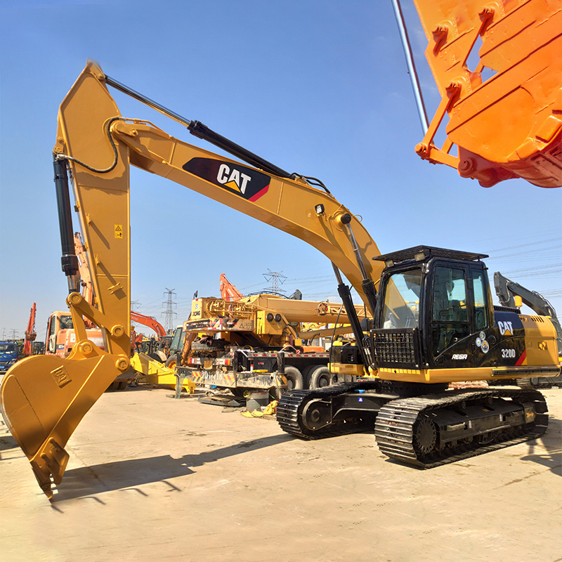 CAT 320D 20 ton used crawler excavator cat 320 big used caterpillar 20 ton excavator for sale