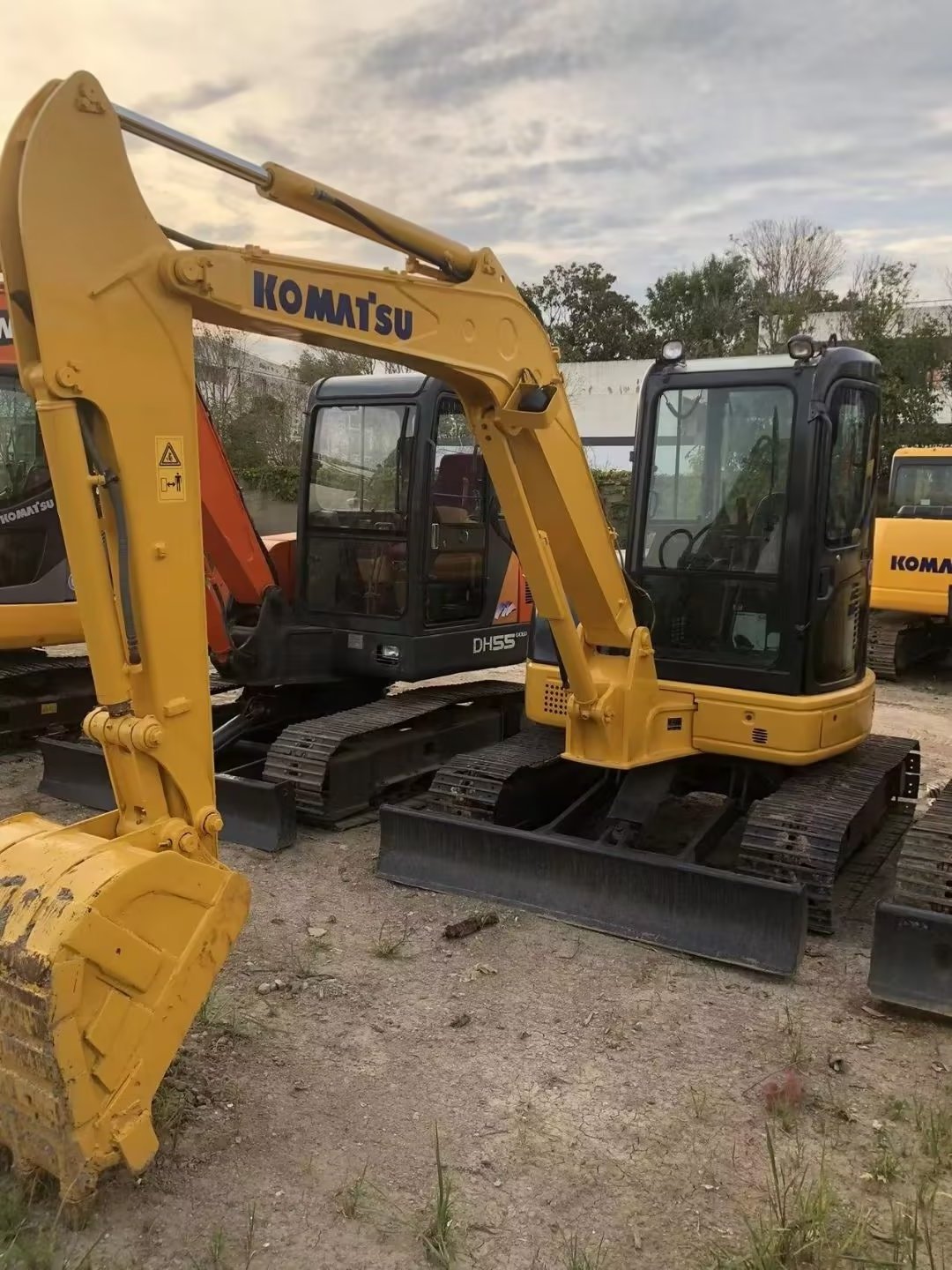 Hot sale good condition 5 ton excavator used Komatsu PC55 used excavator  in stock