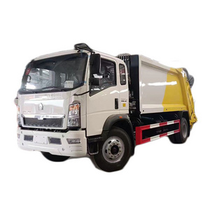 Mini waste disposal truck 5.5 tons 4x2 waste garbage truck small waste collector truck