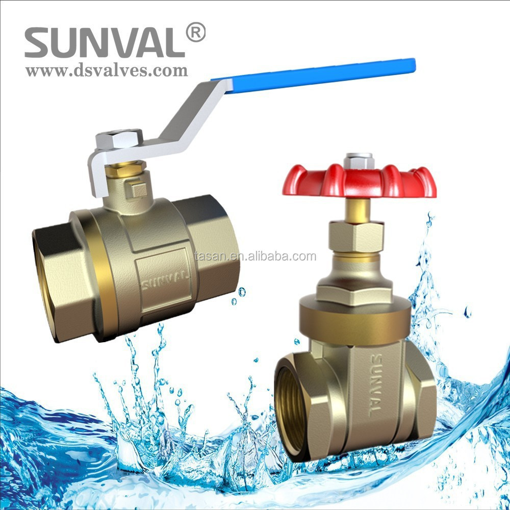 Brass Ball valve and gate valve