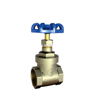 S5104 Brass Gate Valve female x female iron wheel handle