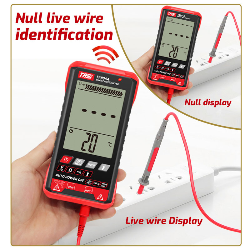 TASI TA804B  Customized OEM/ODM 5999 Counts Multimeter Big Screen Voltage Meter Digital Multimeter